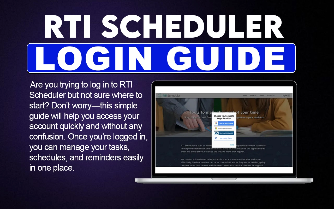 RTI Scheduler Login